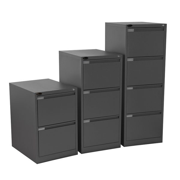 Mercury Vertical Metal Filing Cabinet 4 Drawer 