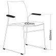 Vinn Visitor Chair With Arms