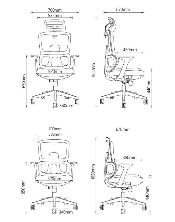 Viosa Executive Mesh Back Chair Viosa Executive Mesh Back Chair