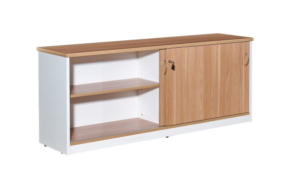 Premium Walnut Sliding Door Credenza 1500 Casnan - 3 Colours