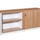 Premium Walnut Sliding Door Credenza 1500 Casnan - 3 Colours