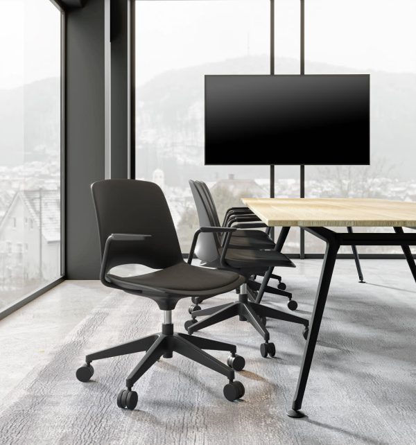 Vista Swivel Chair Fully Upholstered