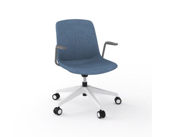 Vista Swivel Chair Fully Upholstered