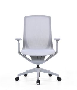 Aria Boardroom Task Chair - Light Grey