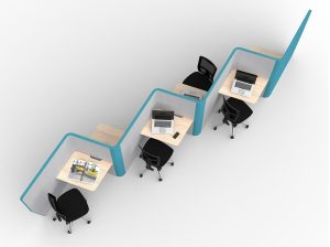 Motion Wave 6 Work Pods