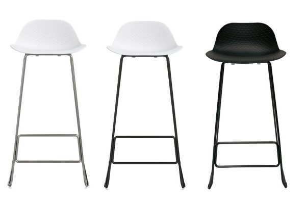 Emboss Bar Stool - 2 Colours