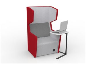 Motion Wing 1 Single Seat Privacy Space