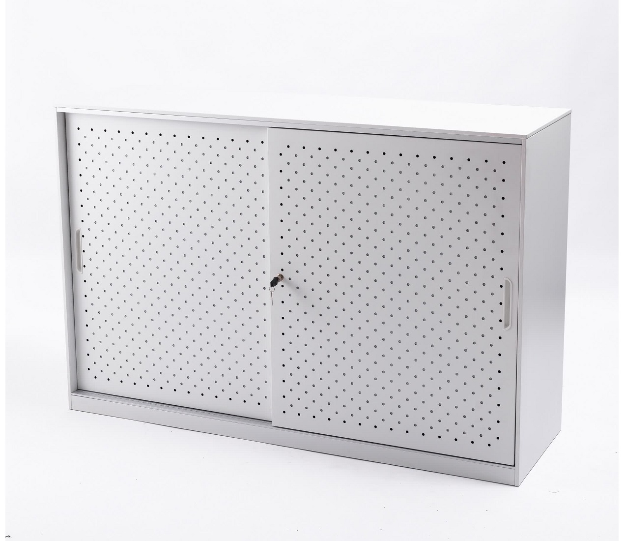 Go Perforated Sliding Door Cupboard - 2 Colours