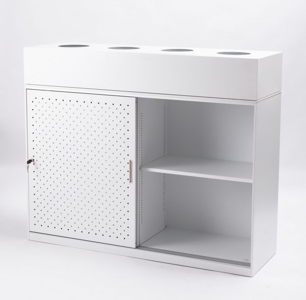 Go Perforated Sliding Door Cupboard Go Perforated Sliding Door Cupboard