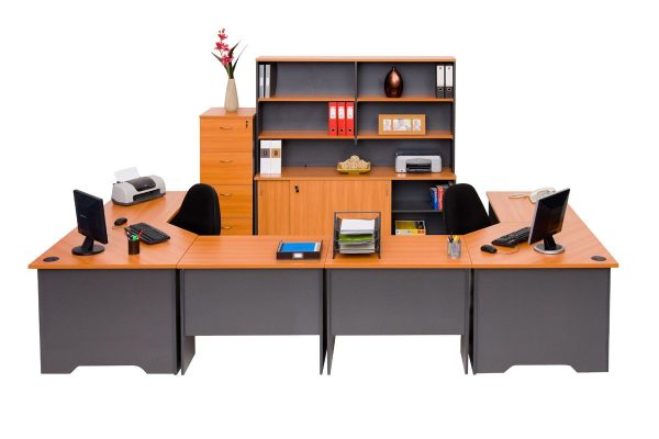 Excel 3 Piece Corner Workstation 1800 CHERRY - 4 Colours Excel 3 Piece Corner Workstation 1800 CHERRY - 4 Colours