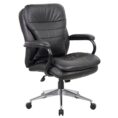 Titan Heavy Duty High Back Leather Chair