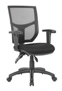Halo Mesh Back Task Chair With Arms