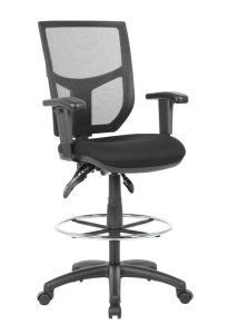 Halo Mesh Back Drafting Chair